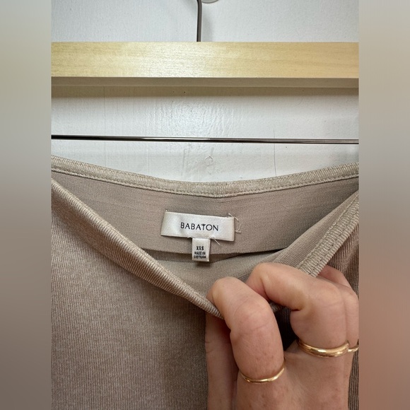 Aritzia Babaton Rico Stretch Jersey Maxi Skirt - Picture 5 of 8